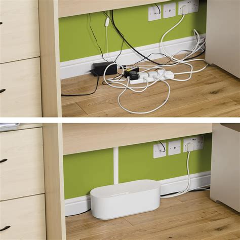 electric cable tidy box|screwfix cable tidy.